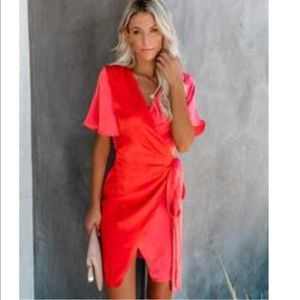 Brand new Pink & Red dress from VICI